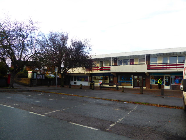 Shops and flats in Bayston Hill