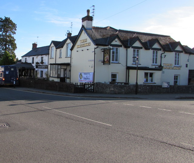 Two pubs in the centre of Dinas Powys © Jaggery :: Geograph Britain and ...