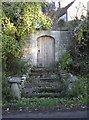 Rustic doorway