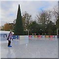 Ice skating near York