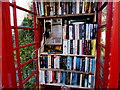 Inside the village phonebox, Michaelston-le-Pit