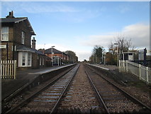 TA0252 : Hutton  Cranswick  railway  station by Martin Dawes