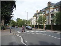 Zebra crossing on North End Road