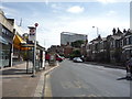 Bus stop and shelter on Totteridge Lane, Whetstone