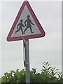 UK School Ahead Sign