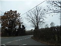 Bunce Common Road at the junction of Shellwood Road