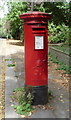 George V postbox on Wildwood Road NW11