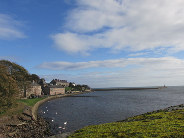 The mouth of the Tweed.