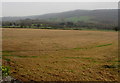 Hillside view across the Usk Valley from Newbridge On Usk 