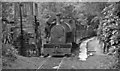 SH6504 : Towyn - Abergynolwyn train at Dolgoch, 1952 by Walter Dendy, deceased