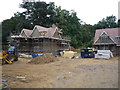 New houses being built on New Road, Harmer Green