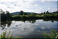 Cloud reflections in the River Avon