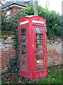 K6 telephone box in The Street