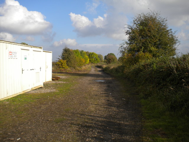 Railway trackbed north of Saxondale