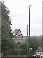 UK Speed Humps Ahead Sign