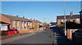 Briggs Row - looking towards Ackworth Road