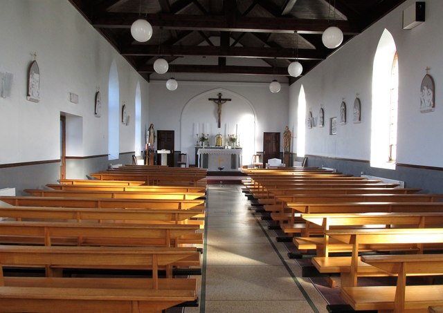 The interior of St Joseph's Catholic... © Eric Jones :: Geograph Ireland