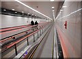 Travelators at Buchanan Street subway station