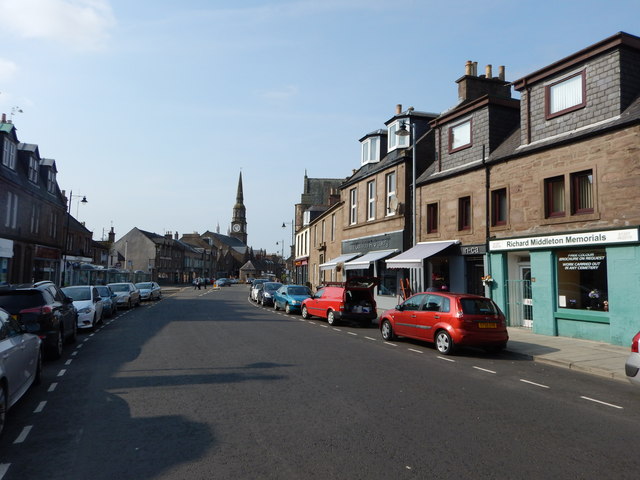 Forfar - East High Street © James Emmans cc-by-sa/2.0 :: Geograph ...