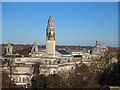 Civic Centre from Cardiff Castle