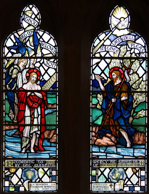 St Matthew, Ashford - Stained glass window