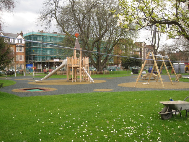 New play area for Camberwell Green, London