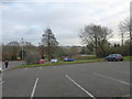 The car park at Oriel Ynys M?n