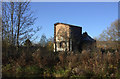 Derelict building by the canal