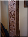 Wooden copy of Viking cross, St Mary