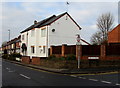 SO9669 : White semis, Stoke Road, Bromsgrove by Jaggery
