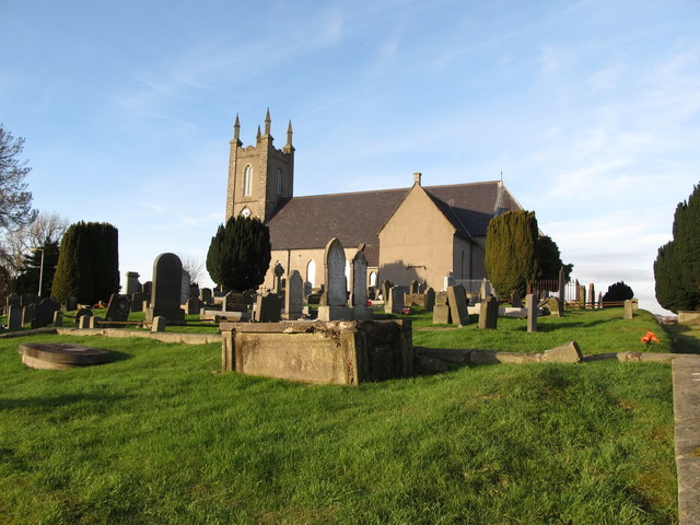 The graveyard of St Patrick's CoI, Newry © Eric Jones :: Geograph Ireland