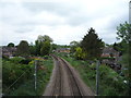 Railway towards Cambridge