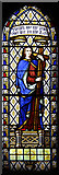 TQ0371 : St Mary, Staines - Stained glass window by John Salmon
