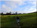 Footpath from West Lane to the Bronte Parsonage, Haworth