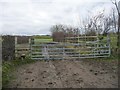 High waymarked stile, near Swaithe Bridge