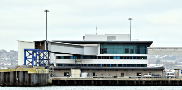 The Stena Cairnryan terminal, Belfast (December 2016)