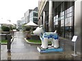 NZ2463 : Great North Snowdog Fear of Emptiness, Crowne Plaza Hotel, Newcastle upon Tyne by Graham Robson