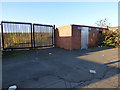 Old gates at St Mirren Park