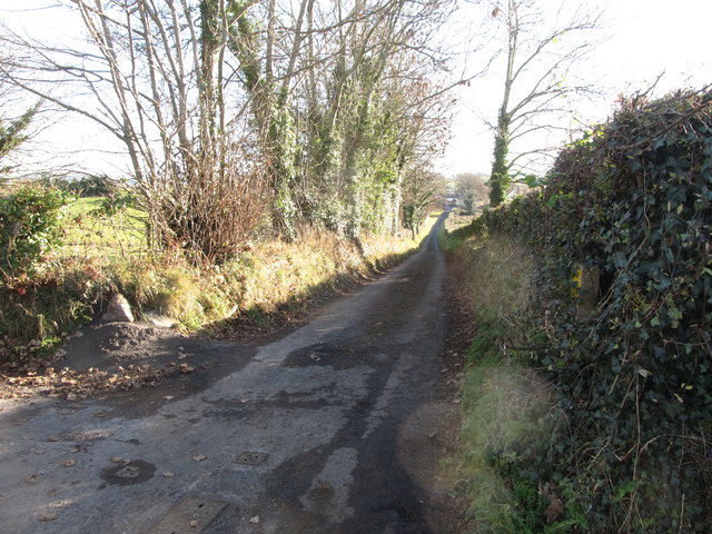 Lane linking the Crobane Road with the B8