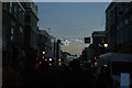 View of Christmas decorations on Portobello Road