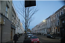 TQ2481 : View down Westbourne Park Road from Portobello Road by Robert Lamb