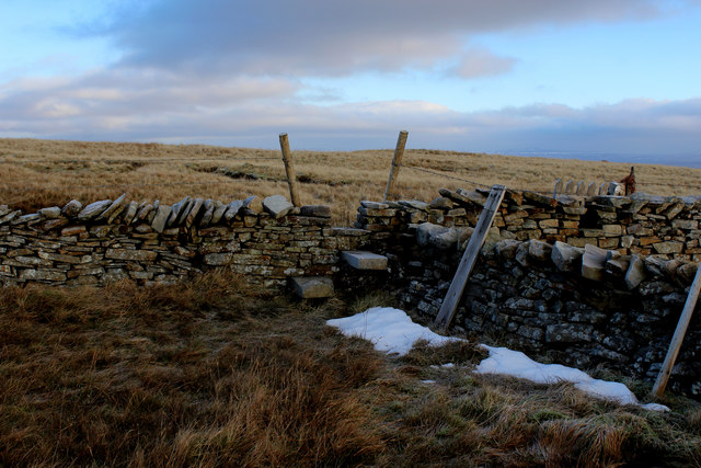 Wall Junction on Great Coum