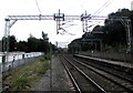 Railway south from Wilmslow station