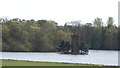 Tower on Tabley Mere as seen from Tabley House