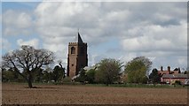 SJ4663 : Waverton - St Peter's Church by Colin Park
