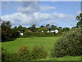 Farmland north-west of Nantwich in Cheshire