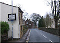 Old road sign on Main Street, Embsay