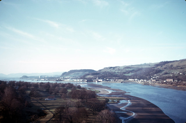 View from Erskine Bridge, 1976