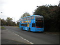 Bus at the north end of Grovelands, Kidlington (3)