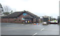 Entrance to RAF Menwith Hill Monitoring Station